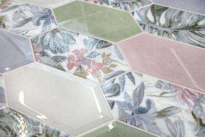 Декор VB\A66\35000 Фурнаш Белый (34см*14см*6,9мм) (10шт/0,47м2) Глянцевый 6, шт