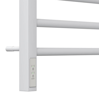 Полотенцесушитель электрический Point Веста PN70756W П7 500x600, диммер слева, белый Полотенцесушитель электрический Point Веста PN70756W П7 500x600, диммер слева, белый