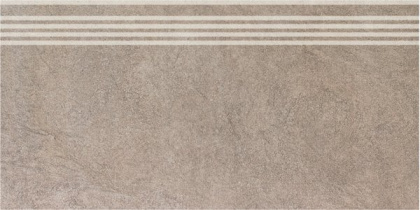 Ступень Королевская дорога коричневый светлый обрезной 30x60x0,9