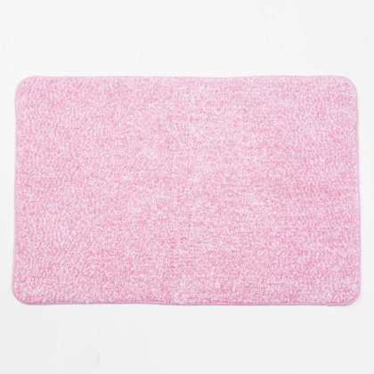Коврик для ванной комнаты Inn, 90х60х1,5 см, розовый, BM-4305