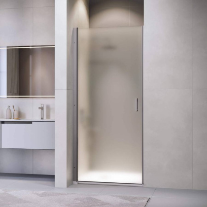 Душевая дверь  90*195 RGW LE-003-Gr Серый/Матовое/6 мм