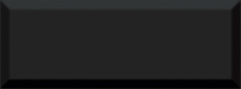 Плитка настенная 15081 Бельканто черный грань 15*40*9.5 (18шт/1,08м2), м2