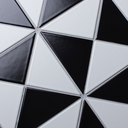 Керамическая мозаика, Triangolo Chess Matt, Geometry