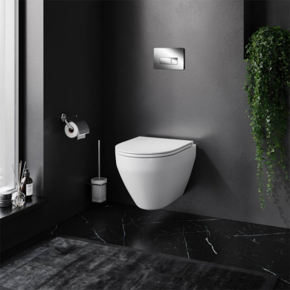 IS48051.701700 Инсталляция с клавишей Pro M глянец. Хром с подвесным унитазом Spirit V2.0 FlashClean с с сид м/л IS48051.701700 Инсталляция с клавишей Pro M глянец. Хром с подвесным унитазом Spirit V2.0 FlashClean с с сид м/л