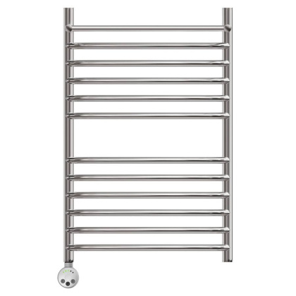 Полотенцесушитель электрический Point Альфа PN05158SPE П11 500x800 с полкой левый/правый, хром Полотенцесушитель электрический Point Альфа PN05158SPE П11 500x800 с полкой левый/правый, хром