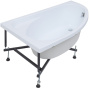 Акриловая ванна Aquanet Mia 140x80 L (с каркасом)