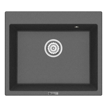 Мойка кухонная Point Бинга 60 PN3003GR, графит