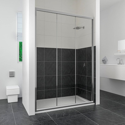 Душевая дверь RGW Classic CL-11 150 04091150-11 профиль Хром стекло прозрачное