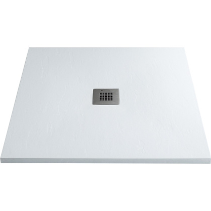 Душевой поддон Allen Brau Priority 100x90 8.31004-21 белый камень