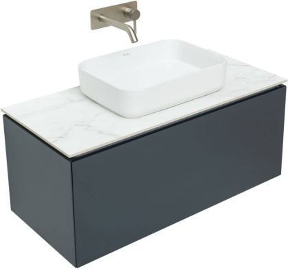 Тумба под раковину Allen Brau Infinity 100 1.21004.AM антрацит матовый