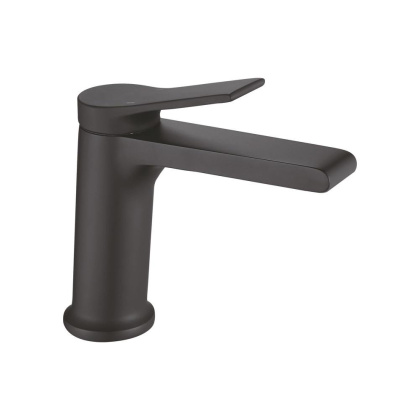 Смеситель для раковины латунь, черный S8301H