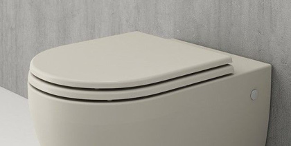 Крышка-сиденье с Микролифтом цвет Жасмин матовая, A0320-007, шт