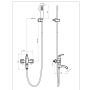 Смеситель Lemark Nubira LM6214ORB для ванны Смеситель Lemark Nubira LM6214ORB для ванны
