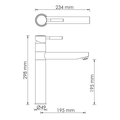 A8137 Смеситель для кухни Wasserkraft