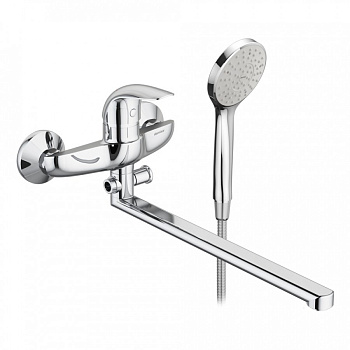 319500000 Palace Bit, Смеситель Для ванны/душа с универсальным изливом 350 мм, ручным душем