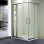 Душевой уголок RGW HO-43, 03064381-11, 80 х 110 x 195 см, дверь раздвижная, стекло прозрачное, хром
