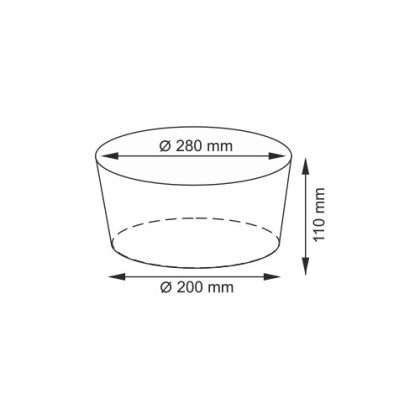 Donau WB-530-M Плетеная корзина с крышкой Donau WB-530-M Плетеная корзина с крышкой