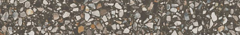 Плинтус Бричиола коричневый матовый обрезной 60x9,5x0,9