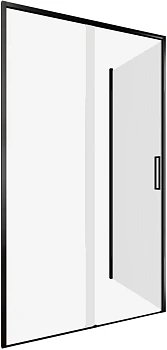 Душевой уголок Aquanet Pleasure Evo 110x90 AE65-110x90-BT профиль черный, прозрачное стекло