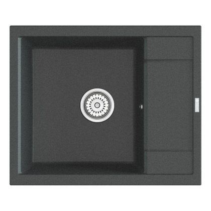 Мойка кухонная Point Римо 60 PN3010GR, графит