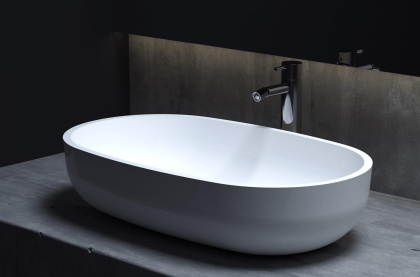 Раковина накладная Salini GLORIA 305 покраска по RAL  полностью