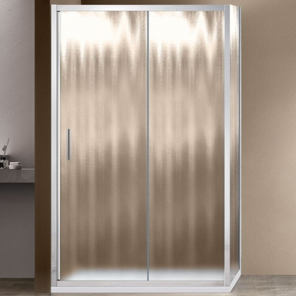 Душевой уголок Garda VSR-1G9014CH, 1400*900, хром, стекло шиншилла