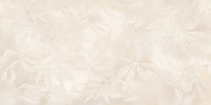 Керамогранит K958021R0001VTER ArtWall цветы Слоновая кость (120см*60см*80мм) (2шт/1,44м2) Матовый Ректификат