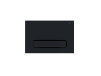 Панель смыва Aquatek Slim Черная матовая (клавиши прямоугольные) KDI-0000025