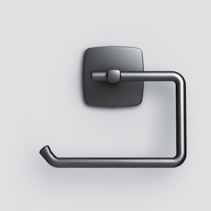 Держатель для туалетной бумаги Gem, 10,4х14,1х4,5 см, черный, A9034122