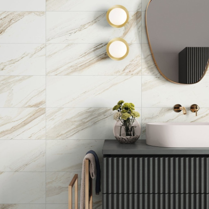 Керамогранит 610010002130 Треви Уайт 45X90