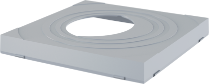 Вставка для водосточной трубы универсальная – серый