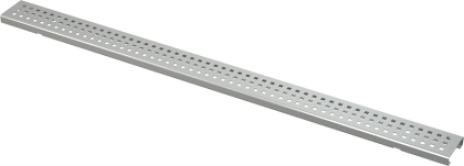 Решетка для дренажного желоба 75 мм, оцинкованная сталь