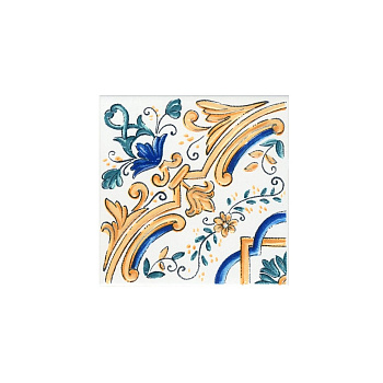 Вставка STG\A484\1146H Капри Майолика 9,8*9,8 (1уп/30шт), шт