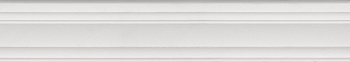 Бордюр Багет BLF008R Синтра Белый (40см*7,3см*27мм) (12шт/0,35м2) Для стен, шт