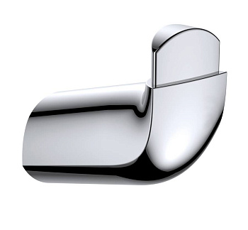 Крючок одинарный RUSH Flores, 4х8х8 см, хром, FL08210