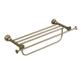 Полка для полотенец RUSH Crete, 12х59х22 см, цвет бронза, CR35543