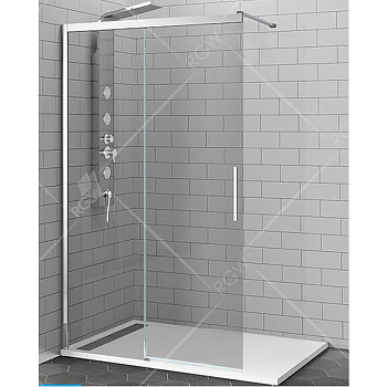 Душевая перегородка RGW Walk In WA-13 120 34101312-11 профиль Хром стекло прозрачное