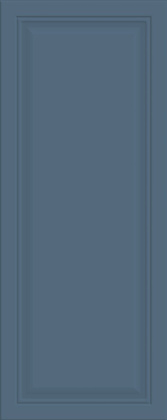 Плитка настенная 7195 Лувр синий панель 20*50*8 (12шт/1,2м2), м2