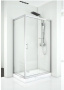 Душевой уголок Aquanet Alfa NAA1131 1600х800, прозрачное стекло