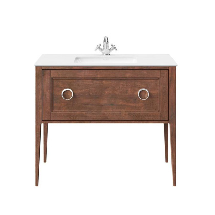 Тумба PLAZA Classic Neo напольная с ящиком 100, орех PL.CN.100.1\NUT.M