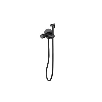 Смеситель для душа Allen Brau Thermo Rund 5.60001-31 (с внутренней частью) черный матовый Смеситель для душа Allen Brau Thermo Rund 5.60001-31 (с внутренней частью) черный матовый