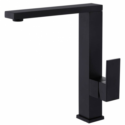 Смеситель ABBER Daheim AF8214B для кухни, черный матовый Смеситель ABBER Daheim AF8214B для кухни, черный матовый