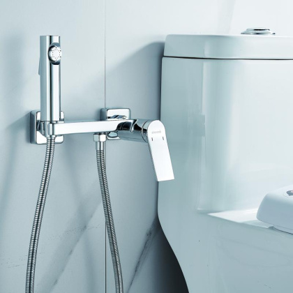 Смеситель с гигиеническим душем Shevanik S41 S4105-1