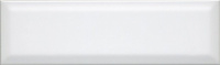 Плитка настенная 9010 Аккорд белый грань (28,5см*8,5см*9,2мм) (40шт/0,97м2) глянцевый, м2