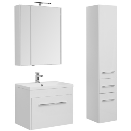 Тумба под раковину Aquanet Августа 75 белый