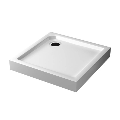 Душевой поддон квадратный RGW SMC-C-088 Белый  800x800