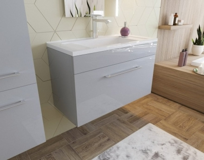 Тумба подвесная под умывальник Elin 800х370 1 ящик (ШхГхВ) 798х366х480