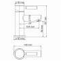 Main 4103 Thermo Термостатический смеситель для раковины Wasserkraft Main 4103 Thermo Термостатический смеситель для раковины Wasserkraft