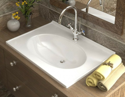 Раковина "Лилия" 700х500        Раковина "Лилия" 700х500