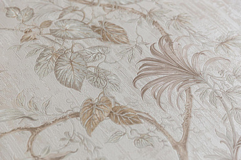 Обои виниловые Оранжерея мотив, синий